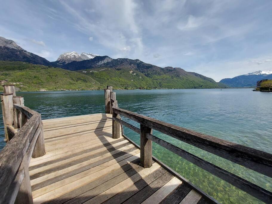 Charmant Et Spacieux Appartement A Quelques Pas Du Lac Duingt Zewnętrze zdjęcie