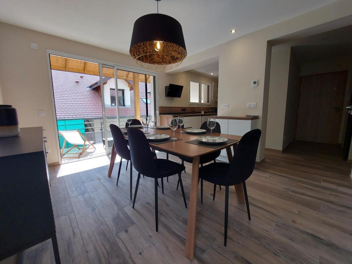 Charmant Et Spacieux Appartement A Quelques Pas Du Lac Duingt Zewnętrze zdjęcie